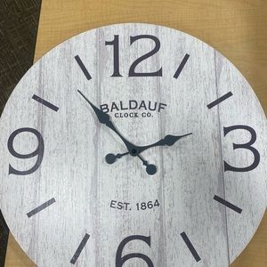 Wooden Wall Clock